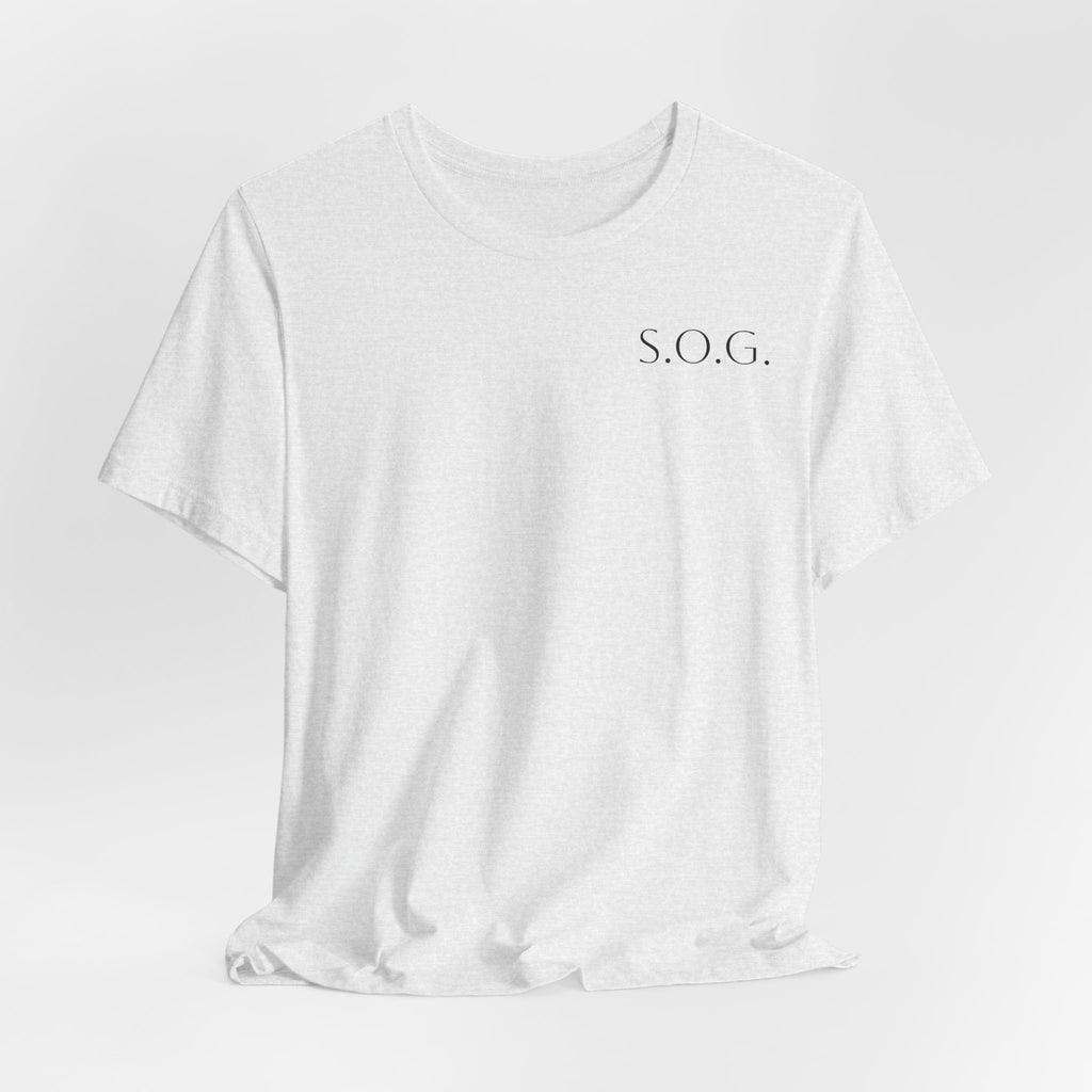 Son of God Cross T‑Shirt — Christian Faith Tee (S.O.G.)